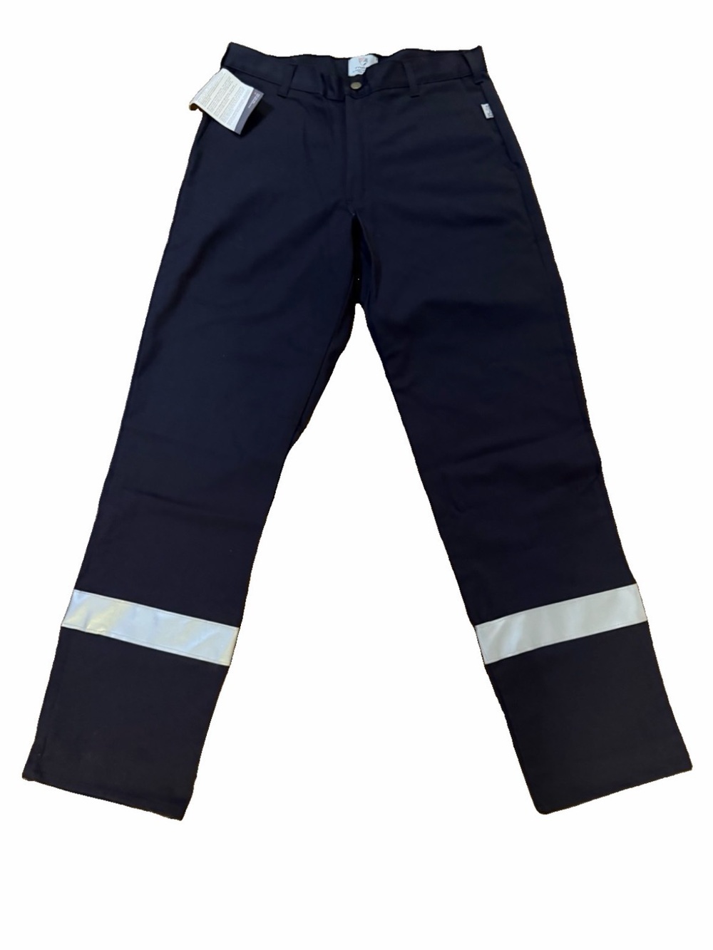 Tyndale Mens 32x34 FR Blue Pants Arc Rated Flame Resistant Workwear Reflective